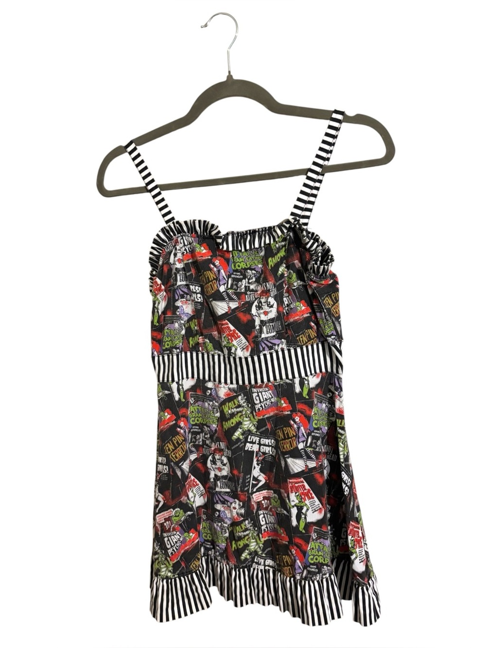 Too Fast Brand Horror Movie Halloween Pinup Dress Small